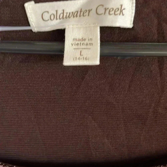 NWOT Coldwater Creek Dressy lined Tank Top SZ Large - Picture 3 of 6